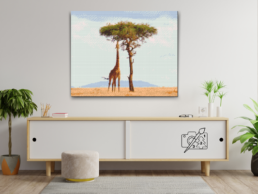 Diamond Paint - Giraffodring