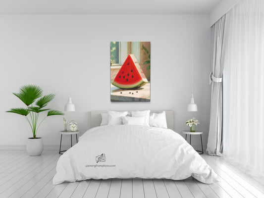 Diamond Paint - Et stykke vandmelon
