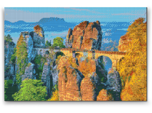 Diamond Paint - Bastei-broen