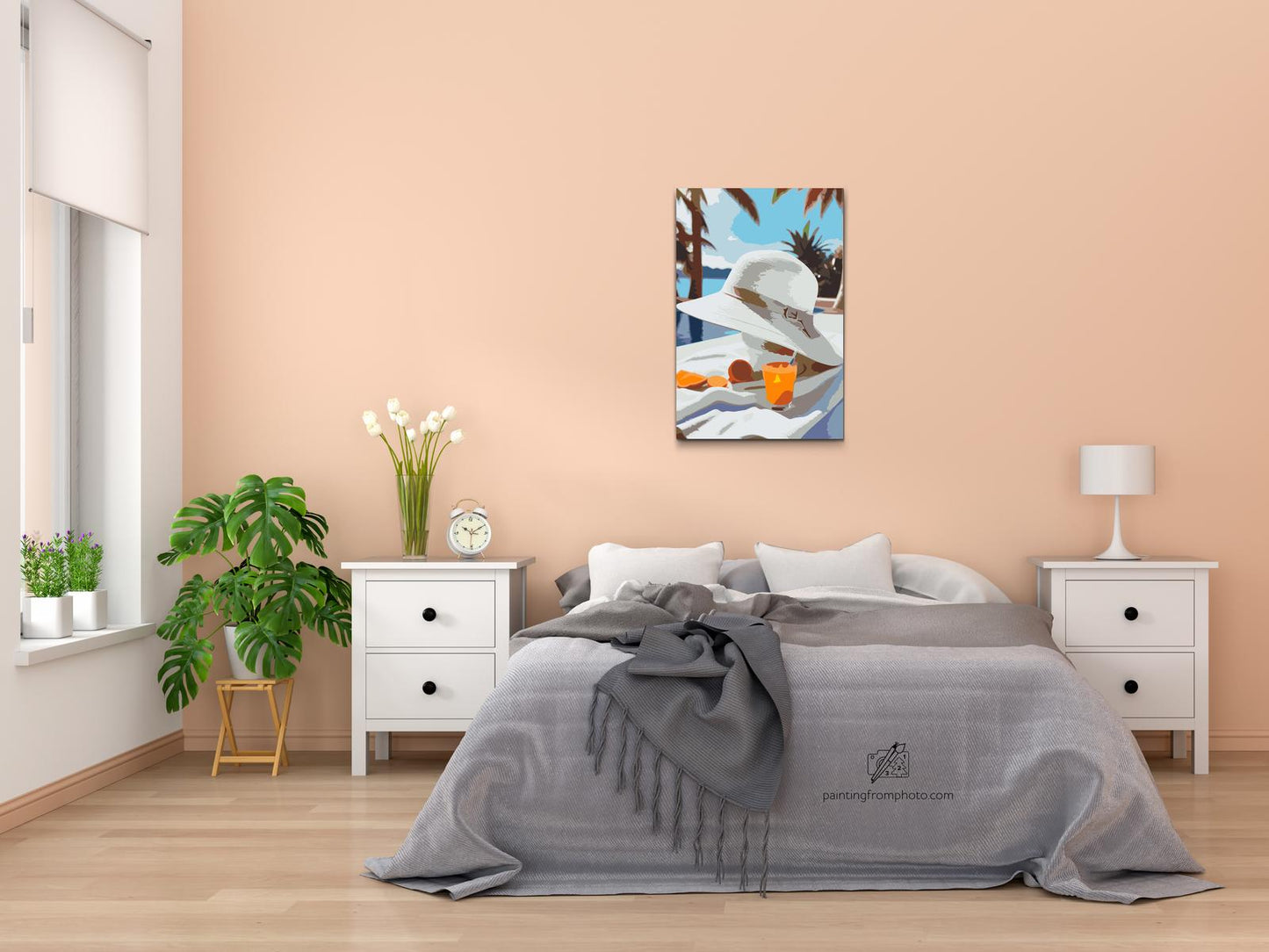 Paint by number - Sommerhat