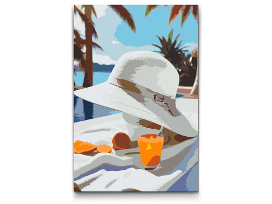 Paint by number - Sommerhat