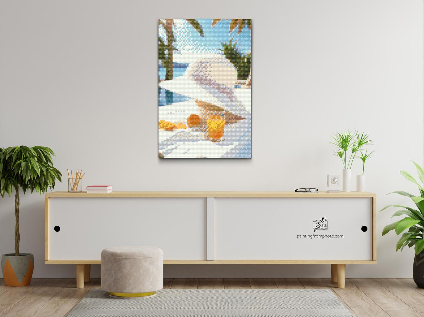 Diamond Paint - Sommerhat