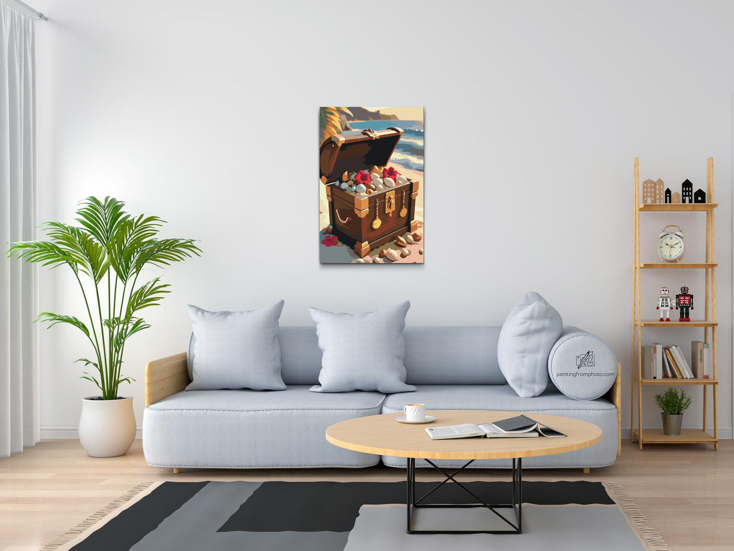 Paint by number - Skattekiste