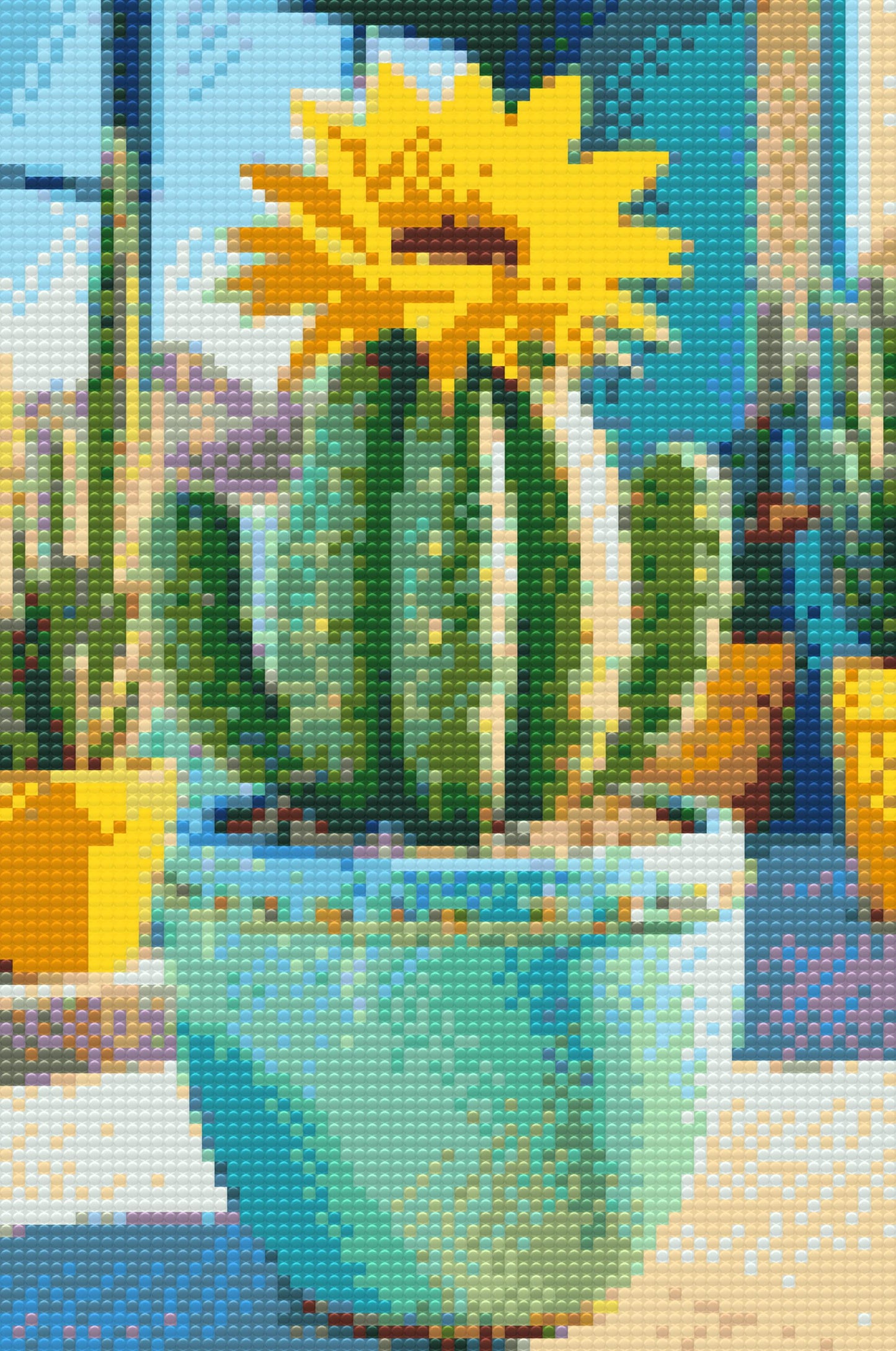 Diamond Paint - Blomstrende kaktus