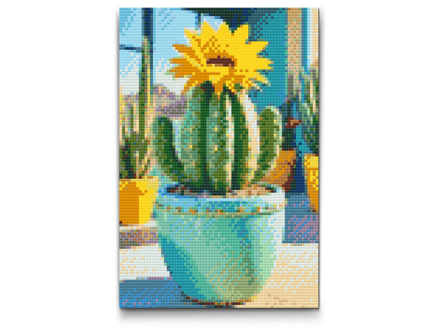 Diamond Paint - Blomstrende kaktus