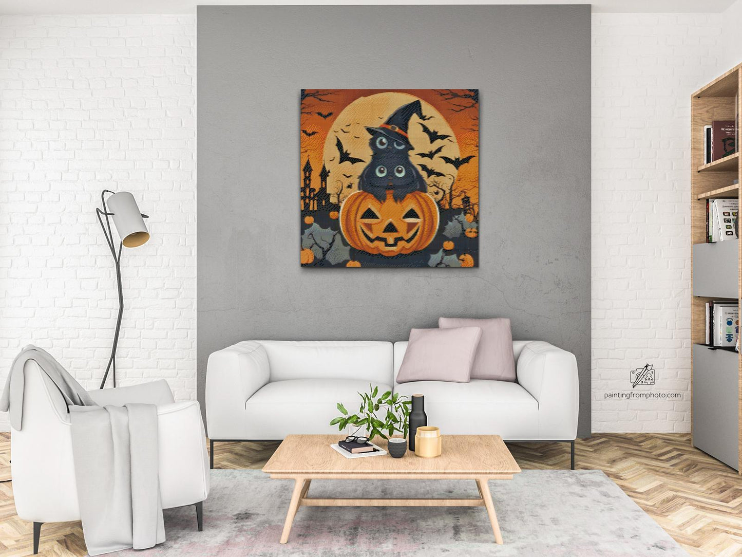 Diamond Paint - Halloween Cats