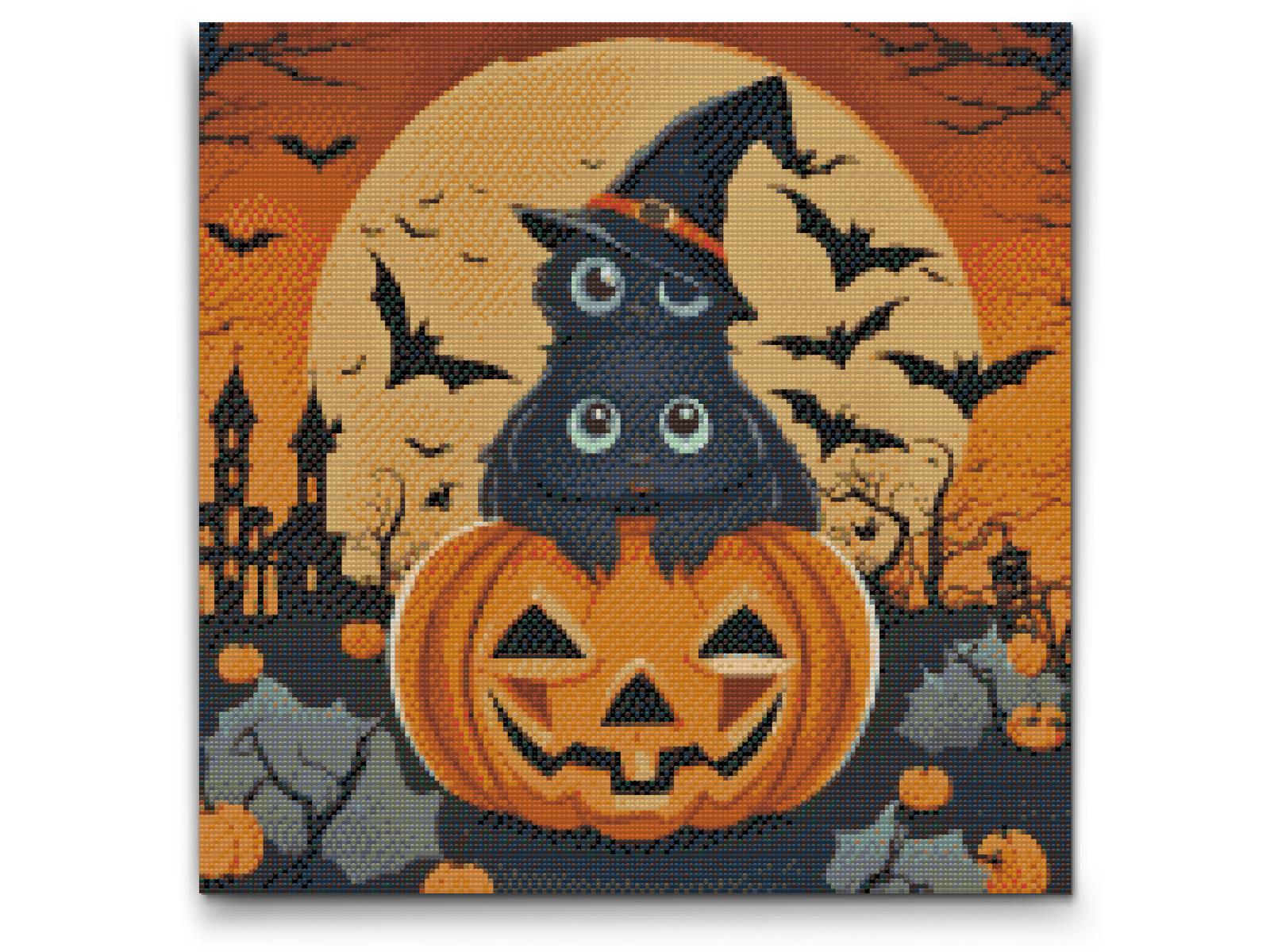 Diamond Paint - Halloween Cats