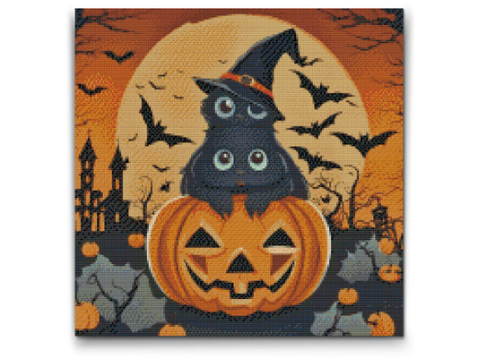 Diamond Paint - Halloween Cats