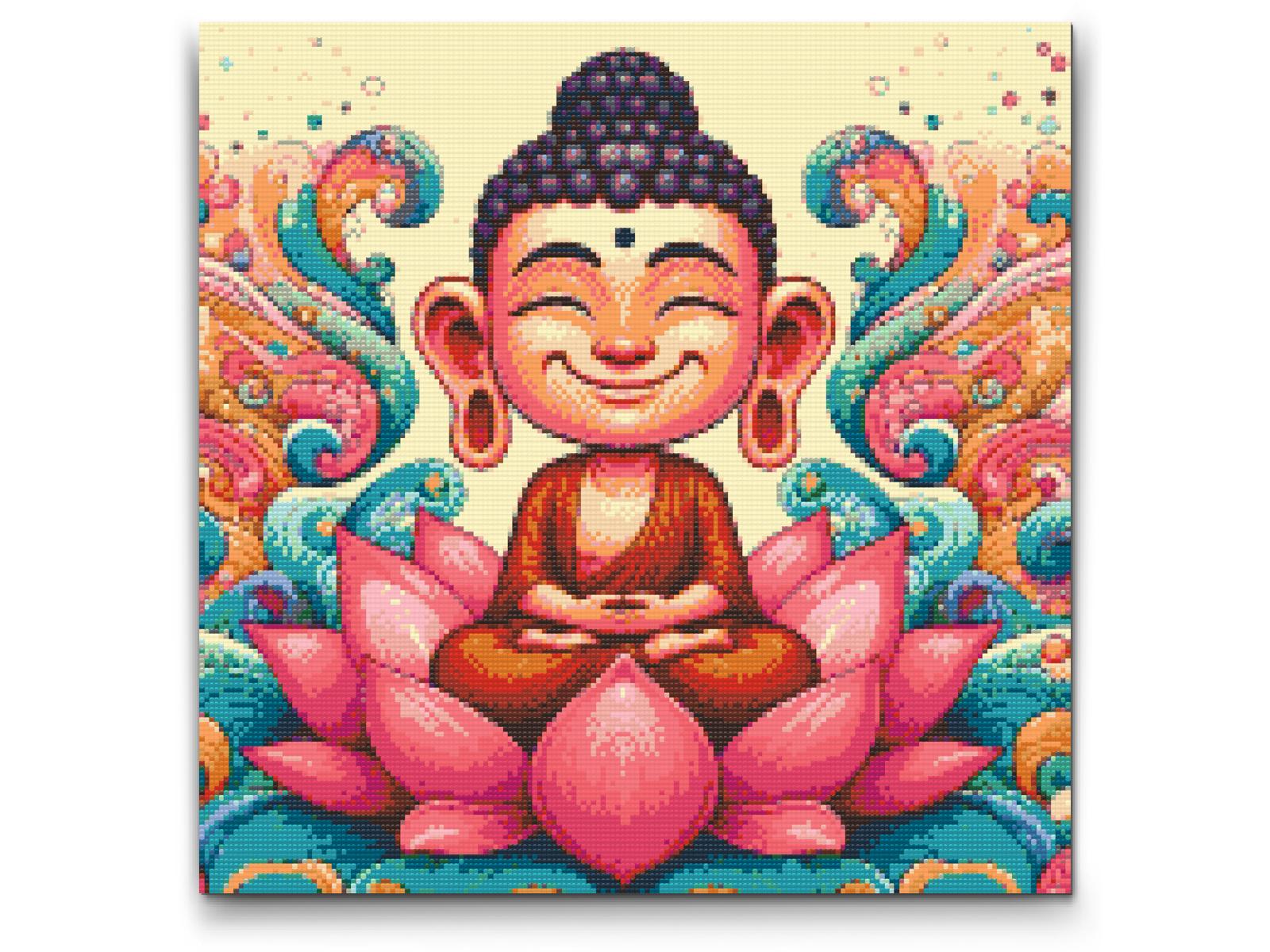 Diamond Paint - Glad Buddha