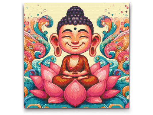 Diamond Paint - Glad Buddha