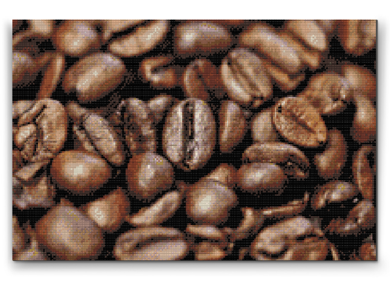 Diamond Paint - Kaffebønner