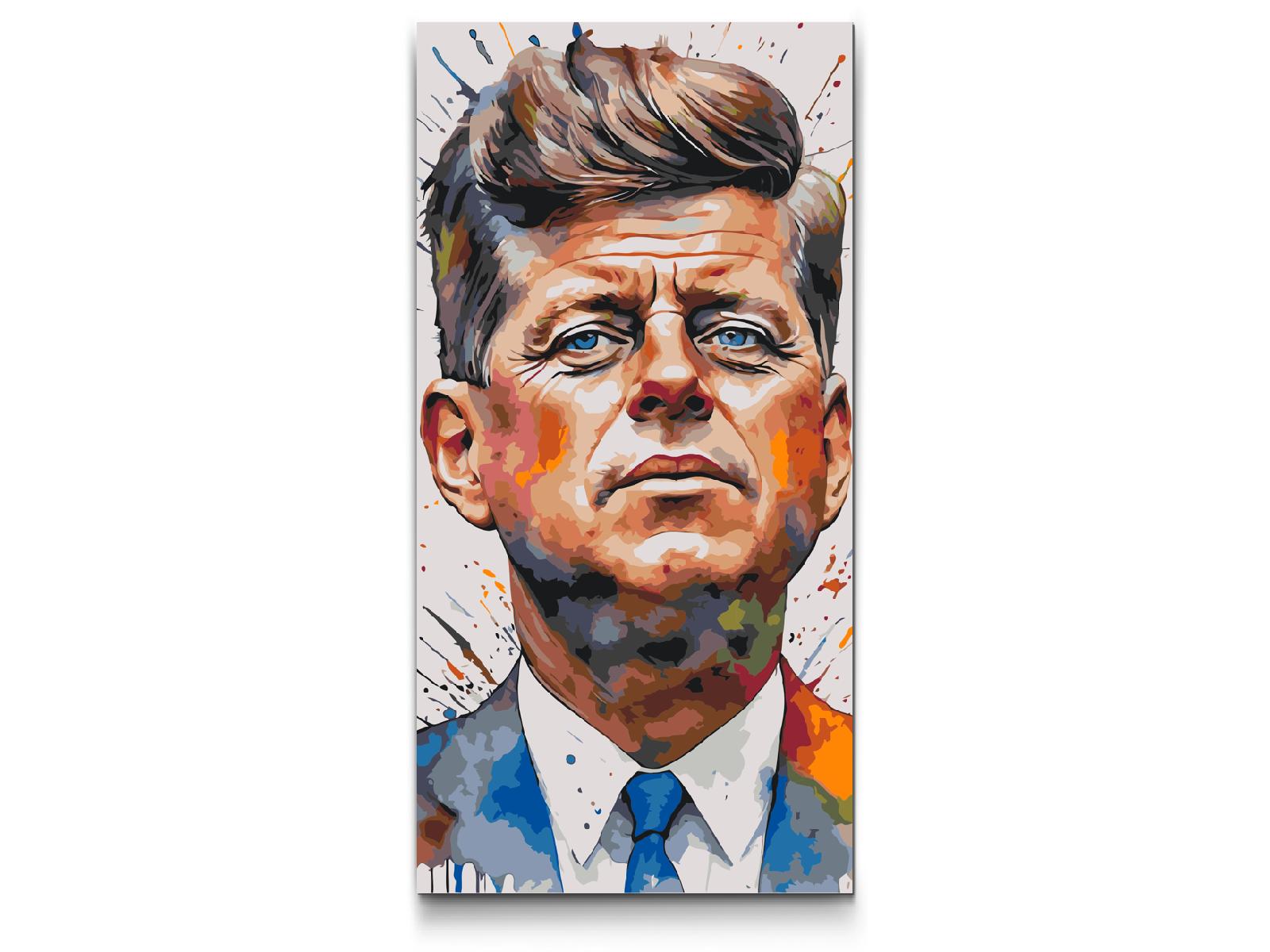 Paint by number - John F. Kennedy