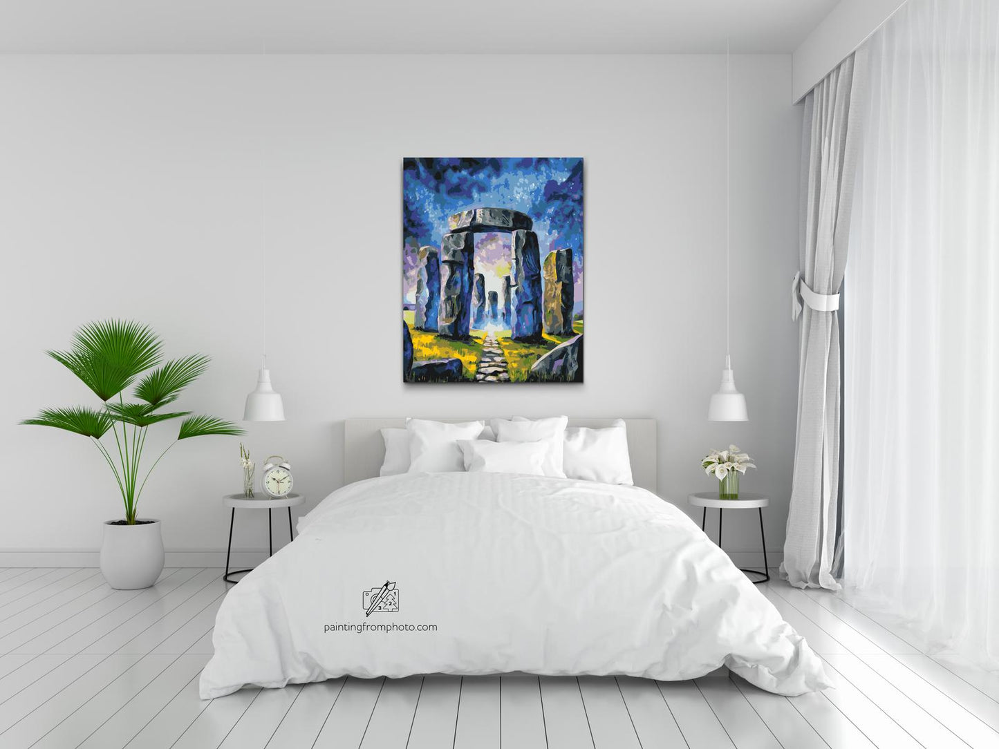 Paint by number - Magisk Stonehenge