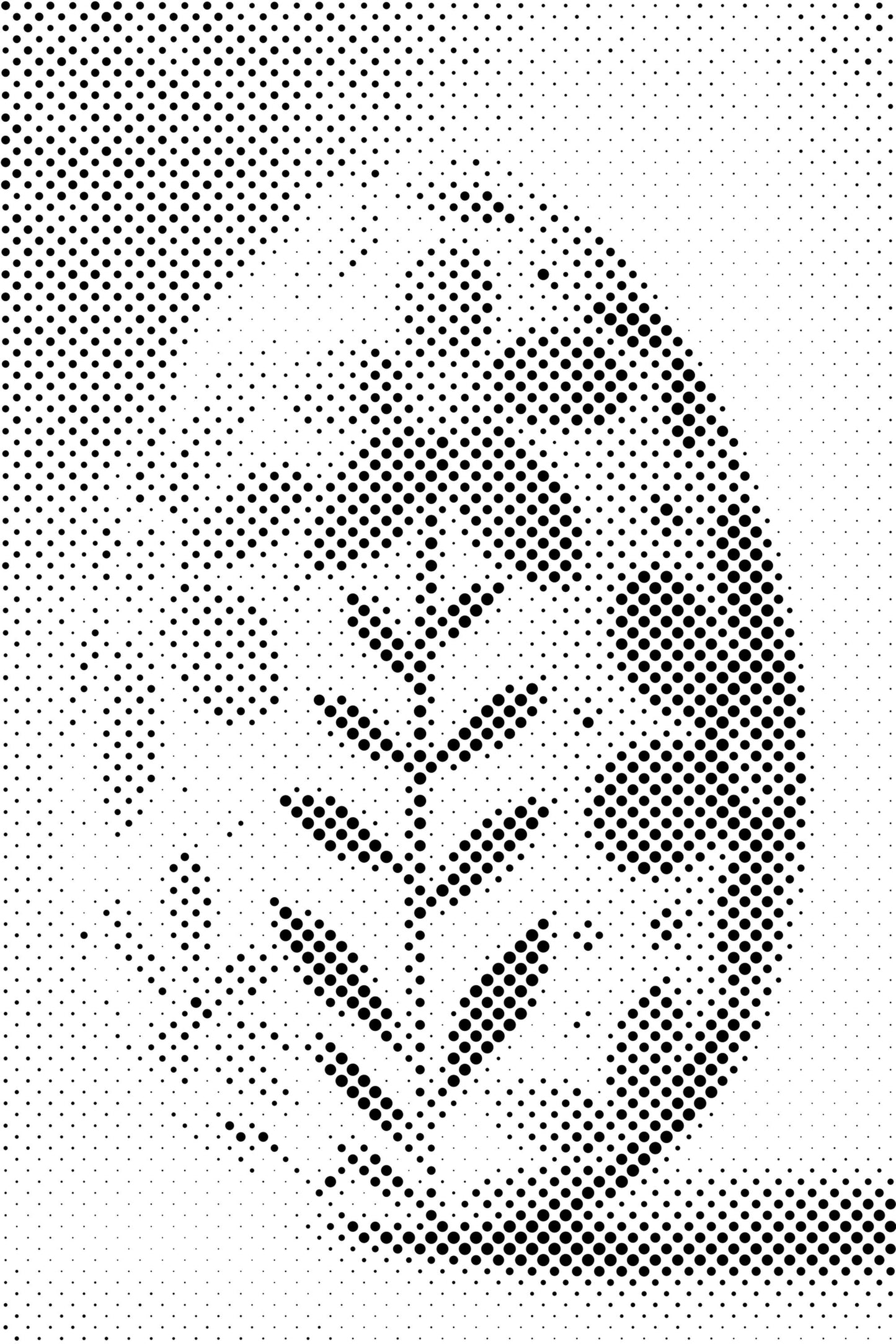 Dotting - Påskeæg med blomstermønster