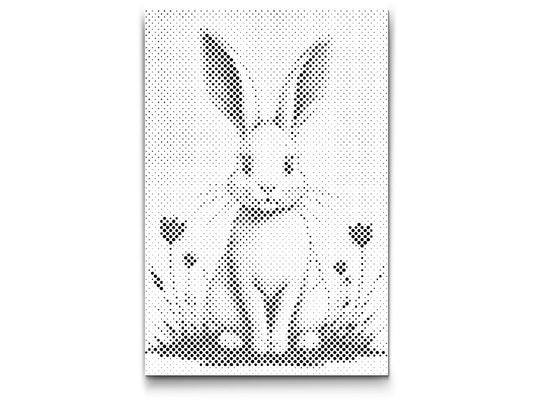 Dotting - Minimalistisk kanin