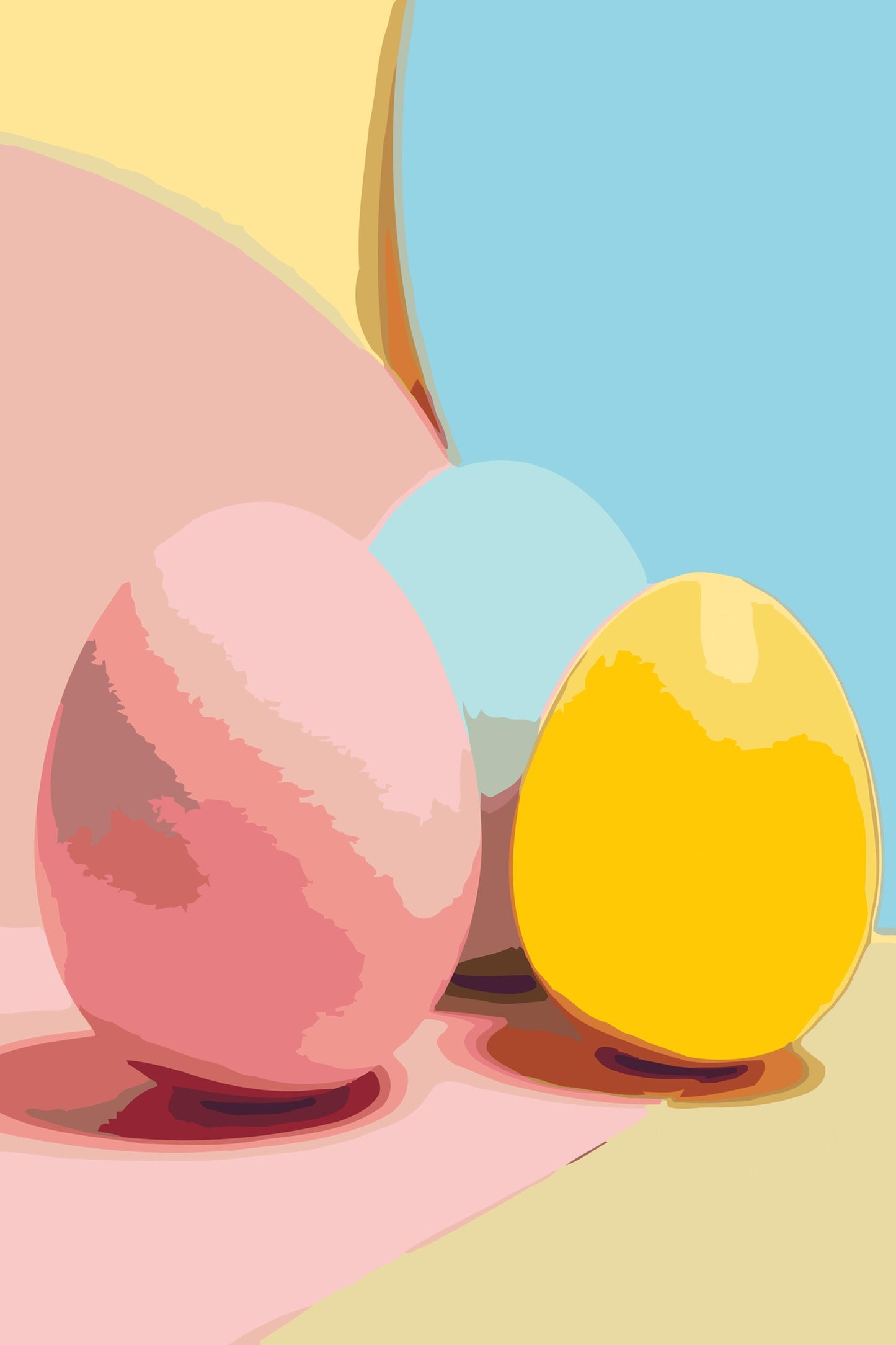 Paint by number - Pastellæg