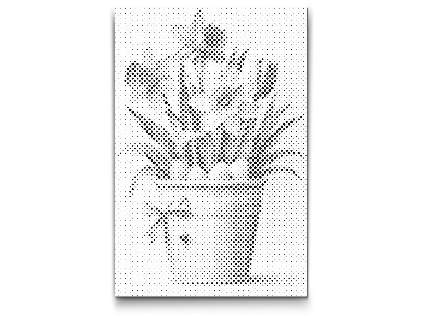 Dotting - Illustration af påskedekoration