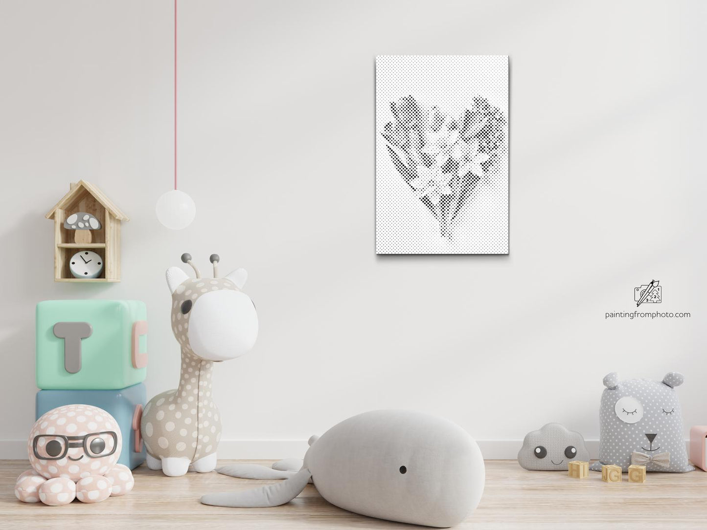 Dotting - Forårsblomster i hjertet