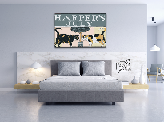 Paint by number - Harper's July