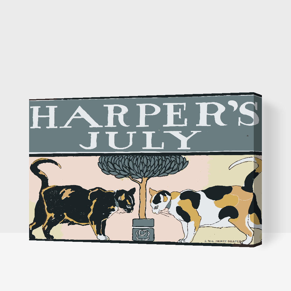 Paint by number - Harper's July