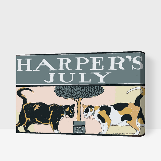 Paint by number - Harper's July