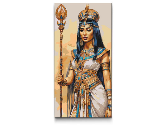 Paint by number - Cleopatra – Dronning af Egypten