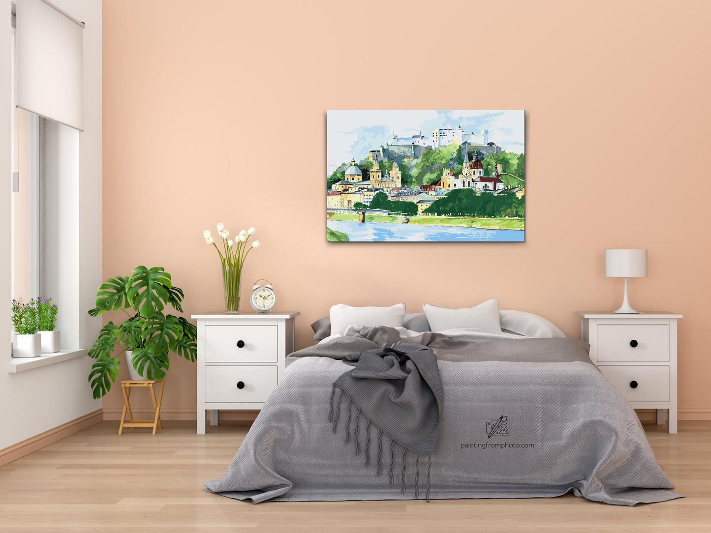 Paint by number - Salzburg-maleri