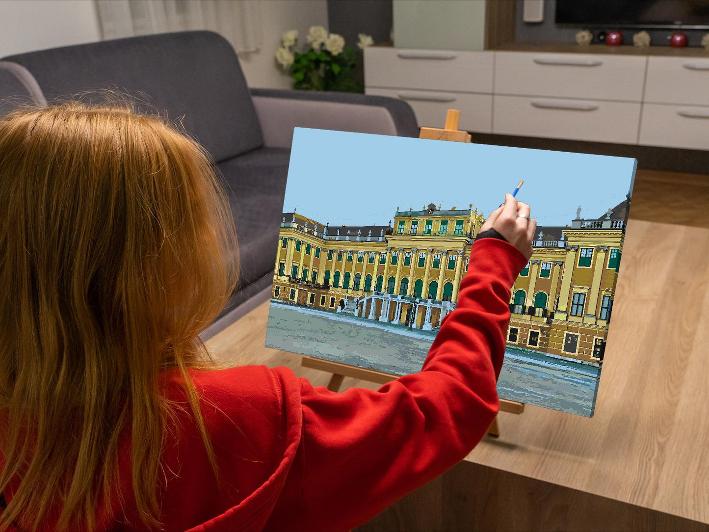 Paint by number - Schonbrunn Slot