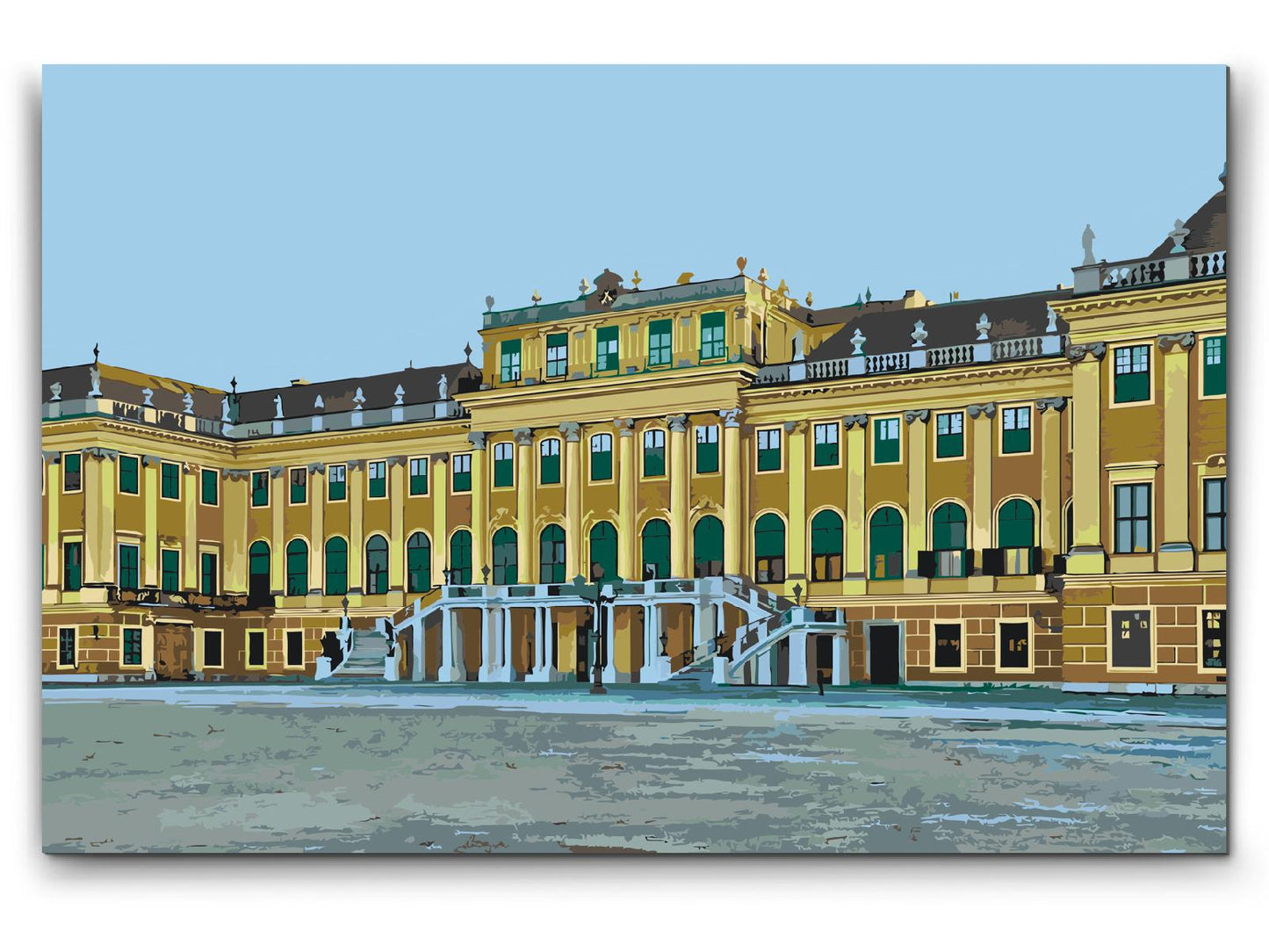 Paint by number - Schonbrunn Slot