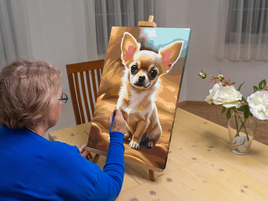 Paint by number - Chihuahua
