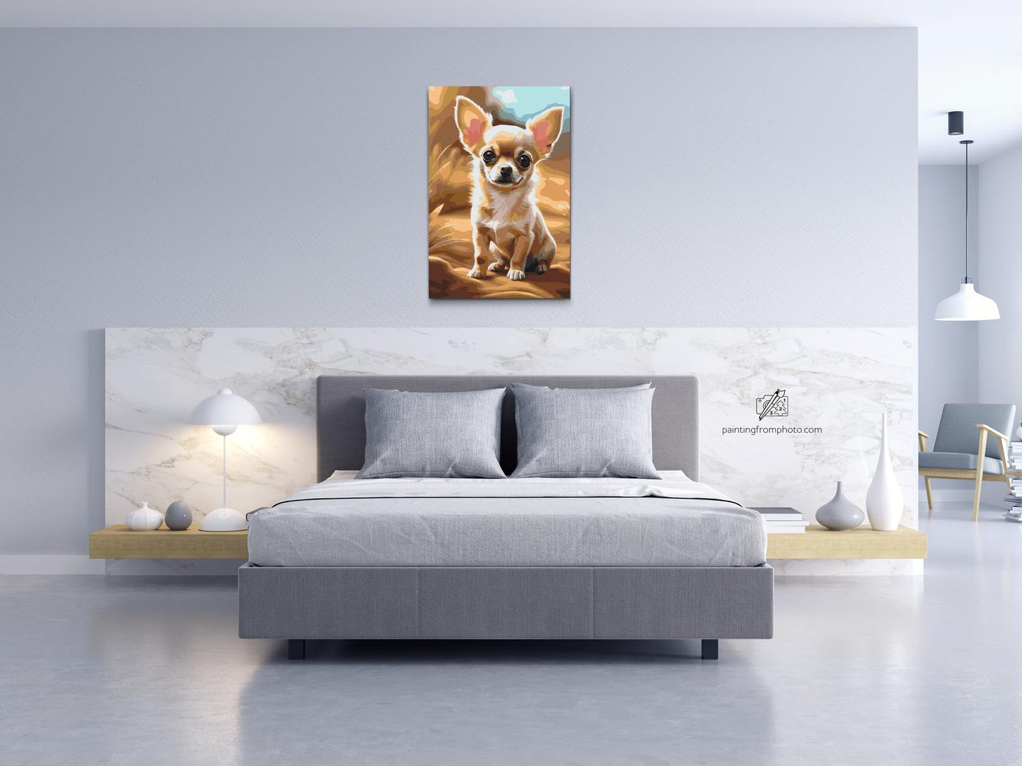 Paint by number - Chihuahua