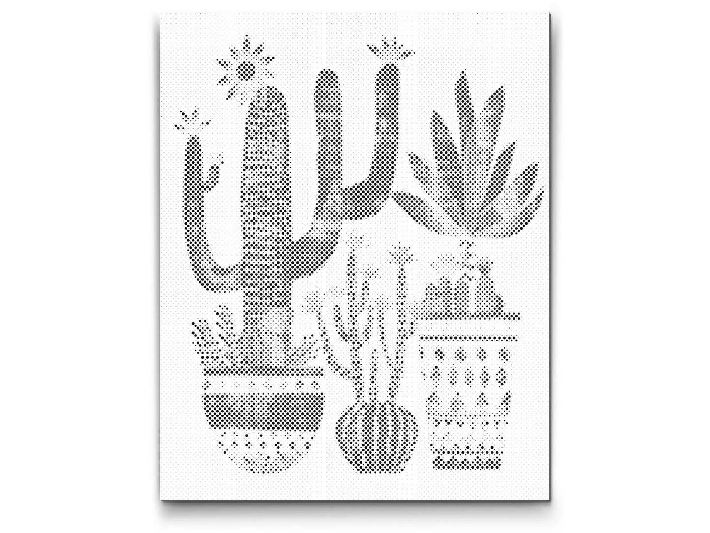 Dotting - Nordisk folkekunst - kaktusser