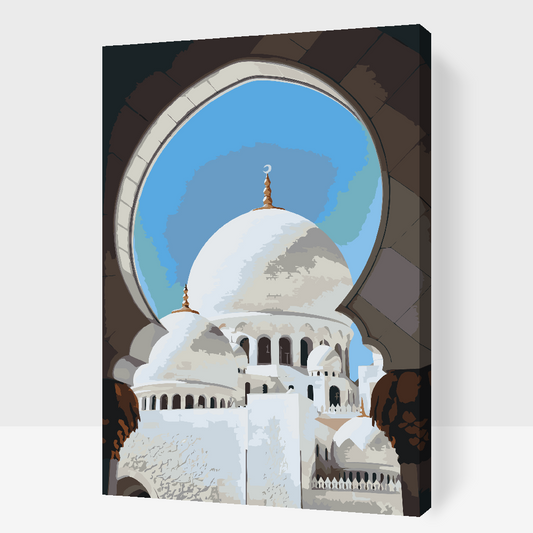 Paint by number - Moské