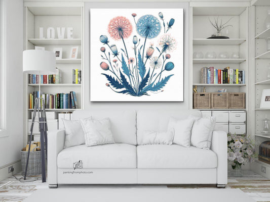 Diamond Paint - Blomster fra den tidlige daggry