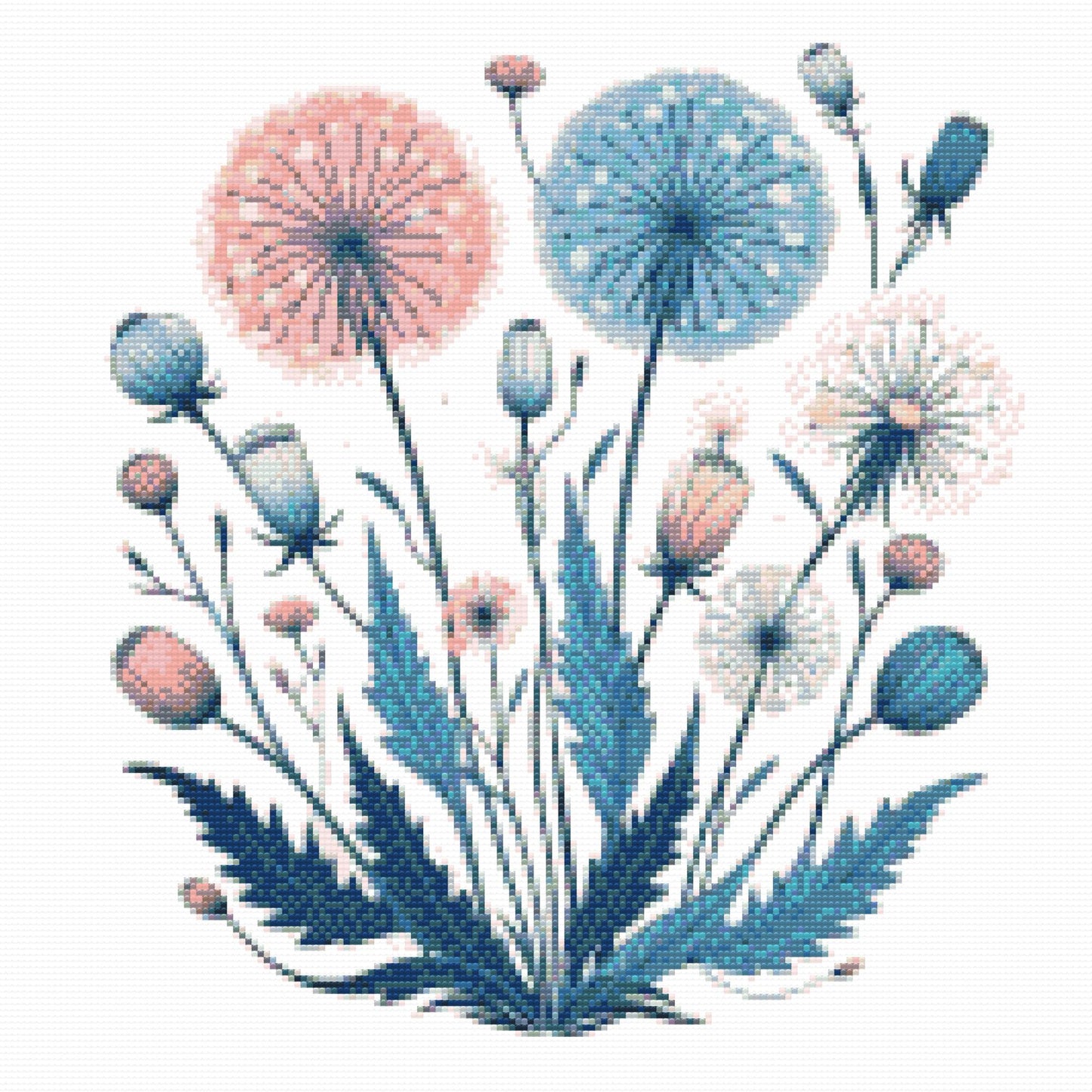 Diamond Paint - Blomster fra den tidlige daggry