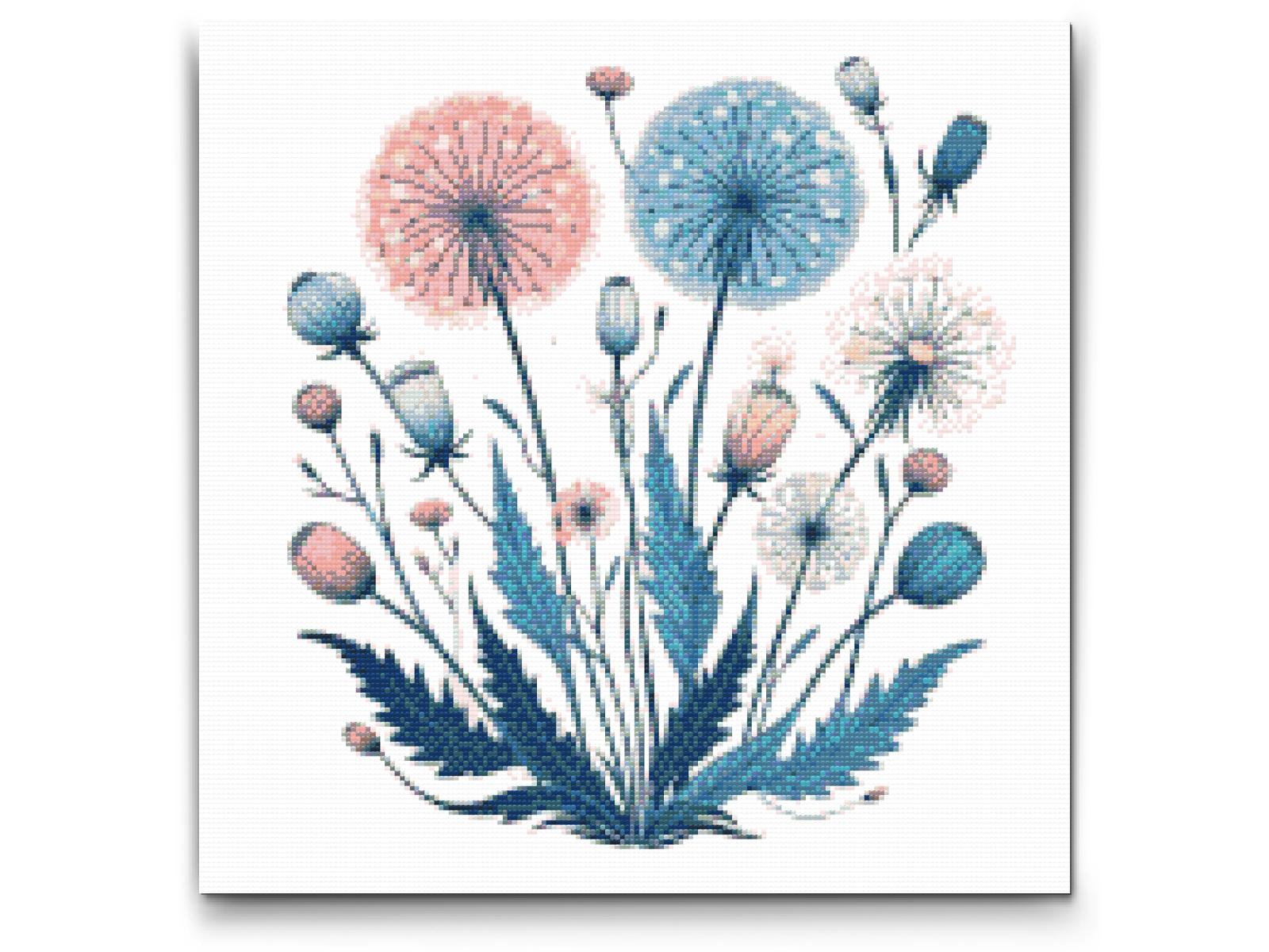 Diamond Paint - Blomster fra den tidlige daggry
