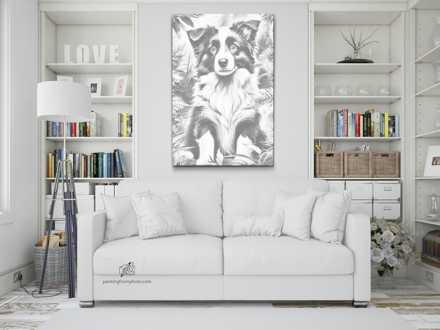 Dotting - Border Collie-hvalp