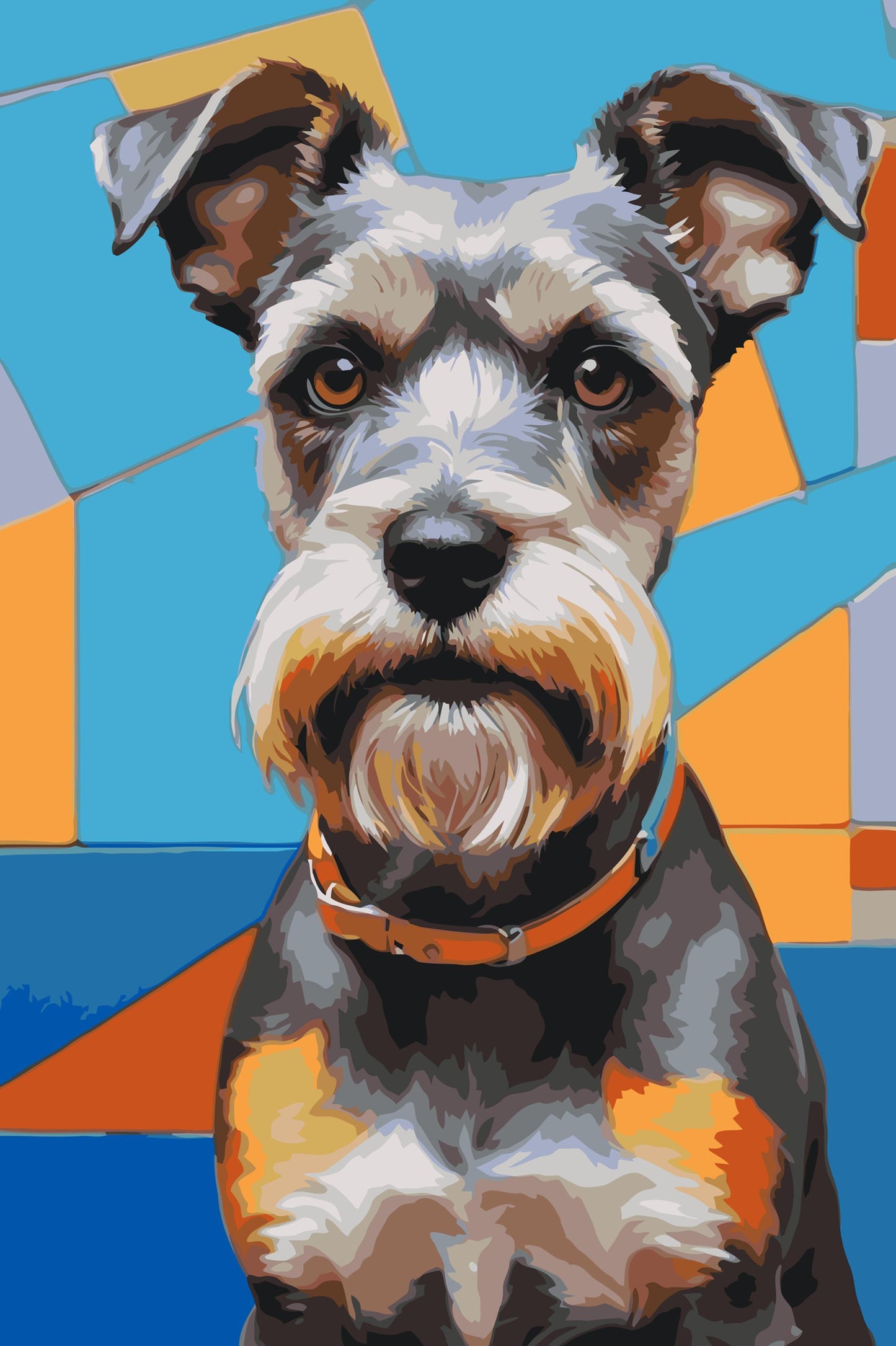 Paint by number - Schnauzer