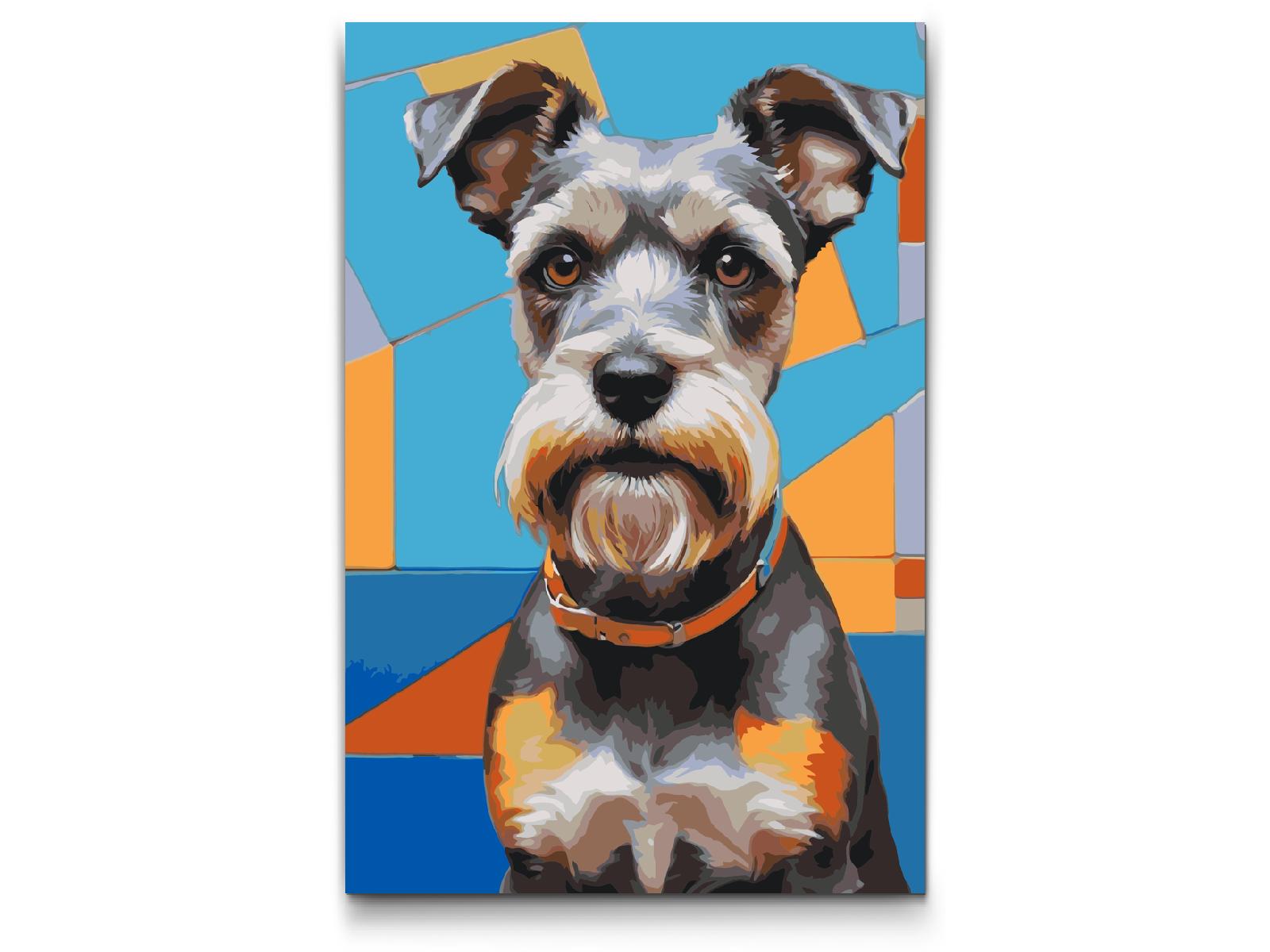 Paint by number - Schnauzer