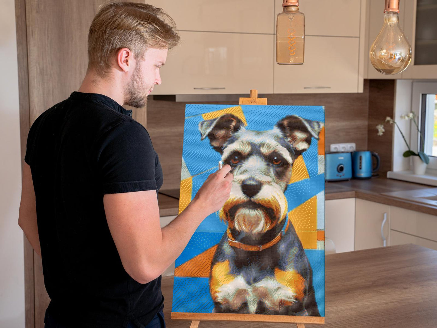 Diamond Paint - Schnauzer