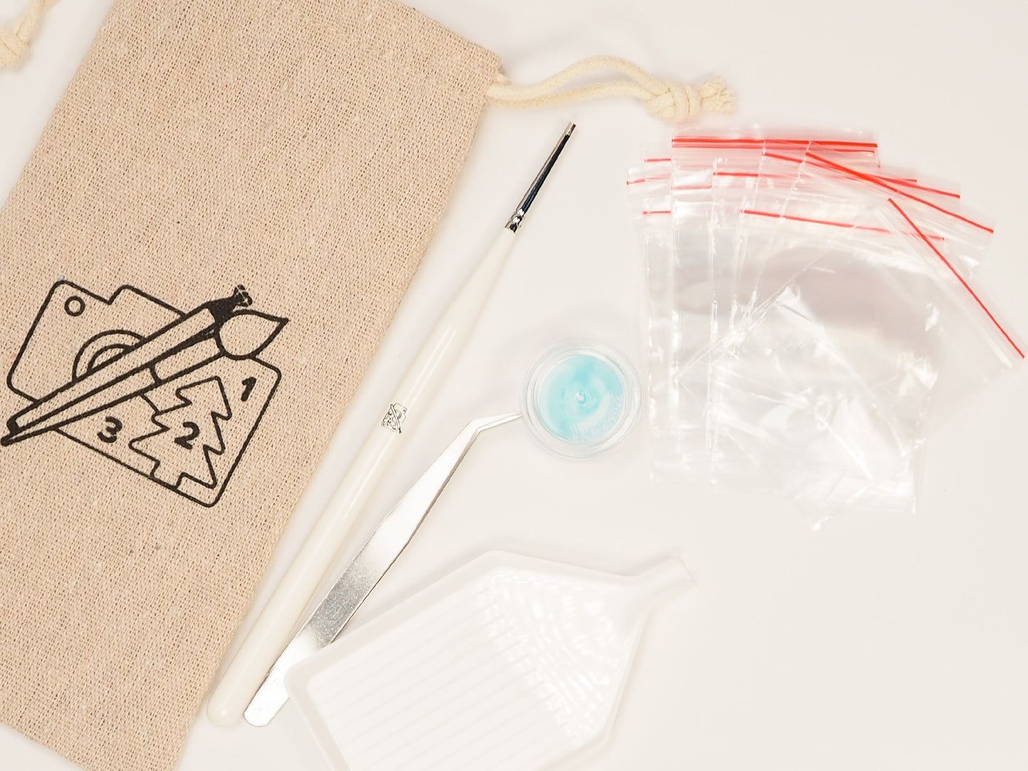 Hobby Tilbehør - Eksklusivt diamantpainting værktøjssæt