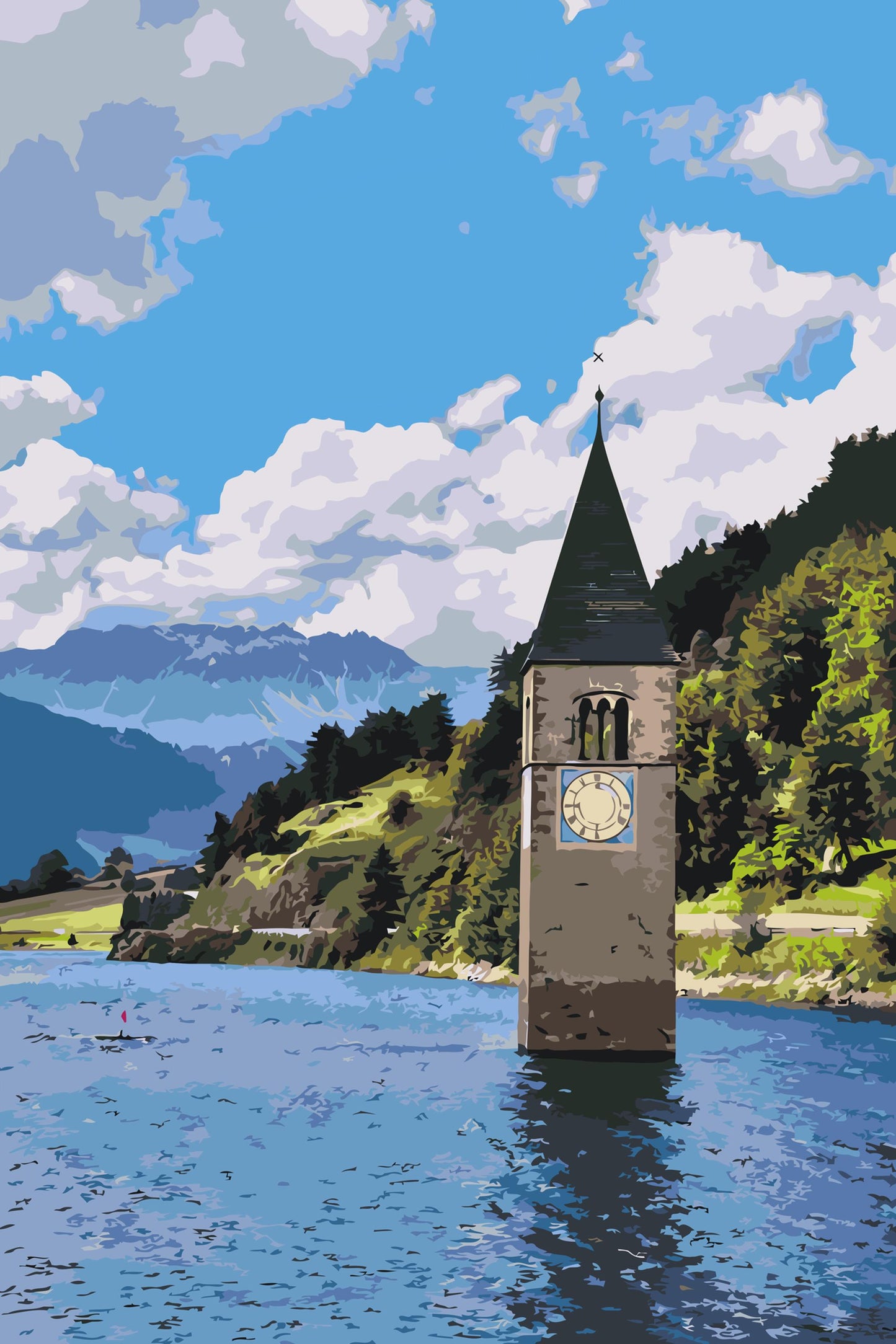 Paint by number - Sydtyrol