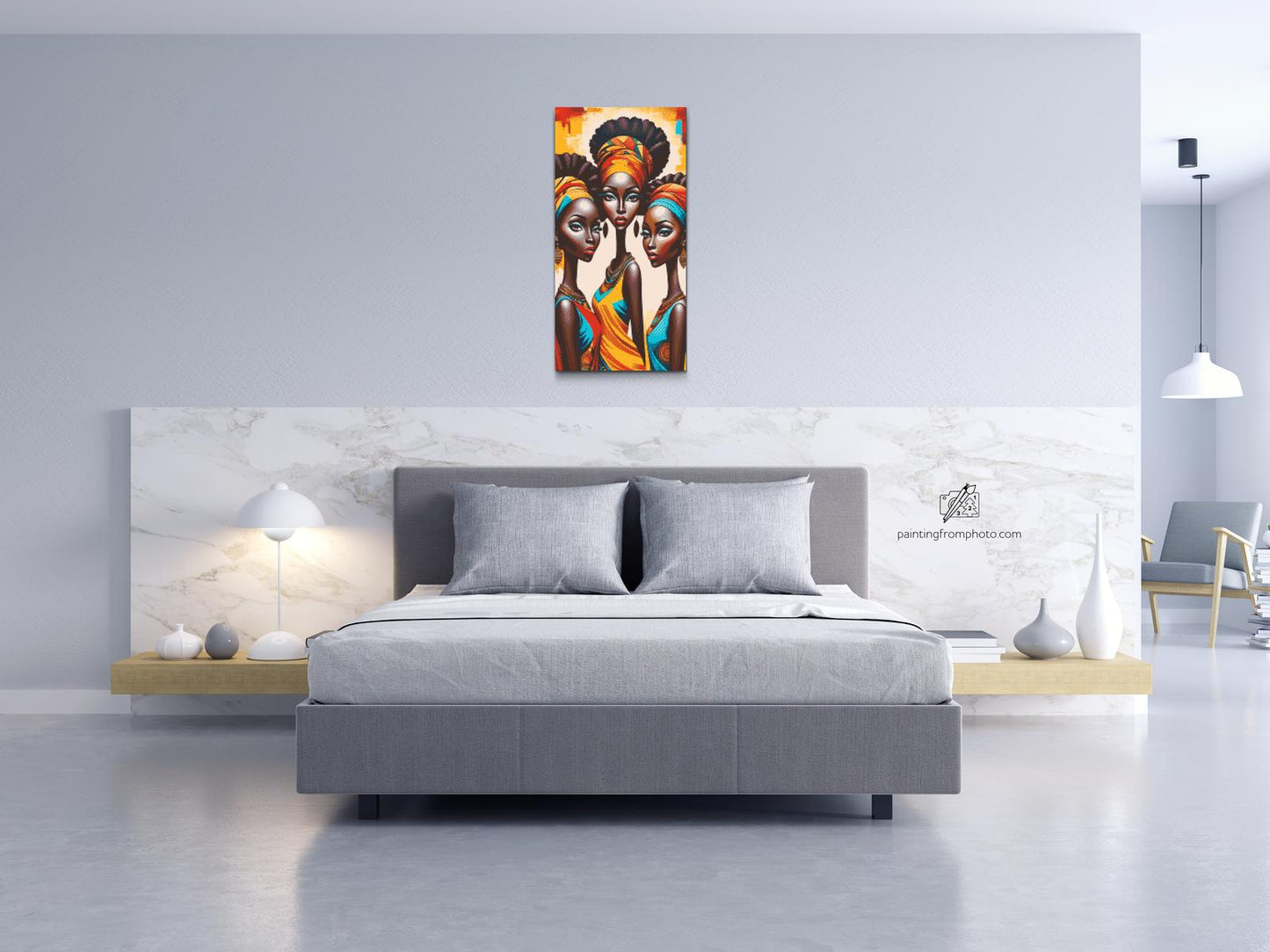 Diamond Paint - Tre afrikanske kvinder
