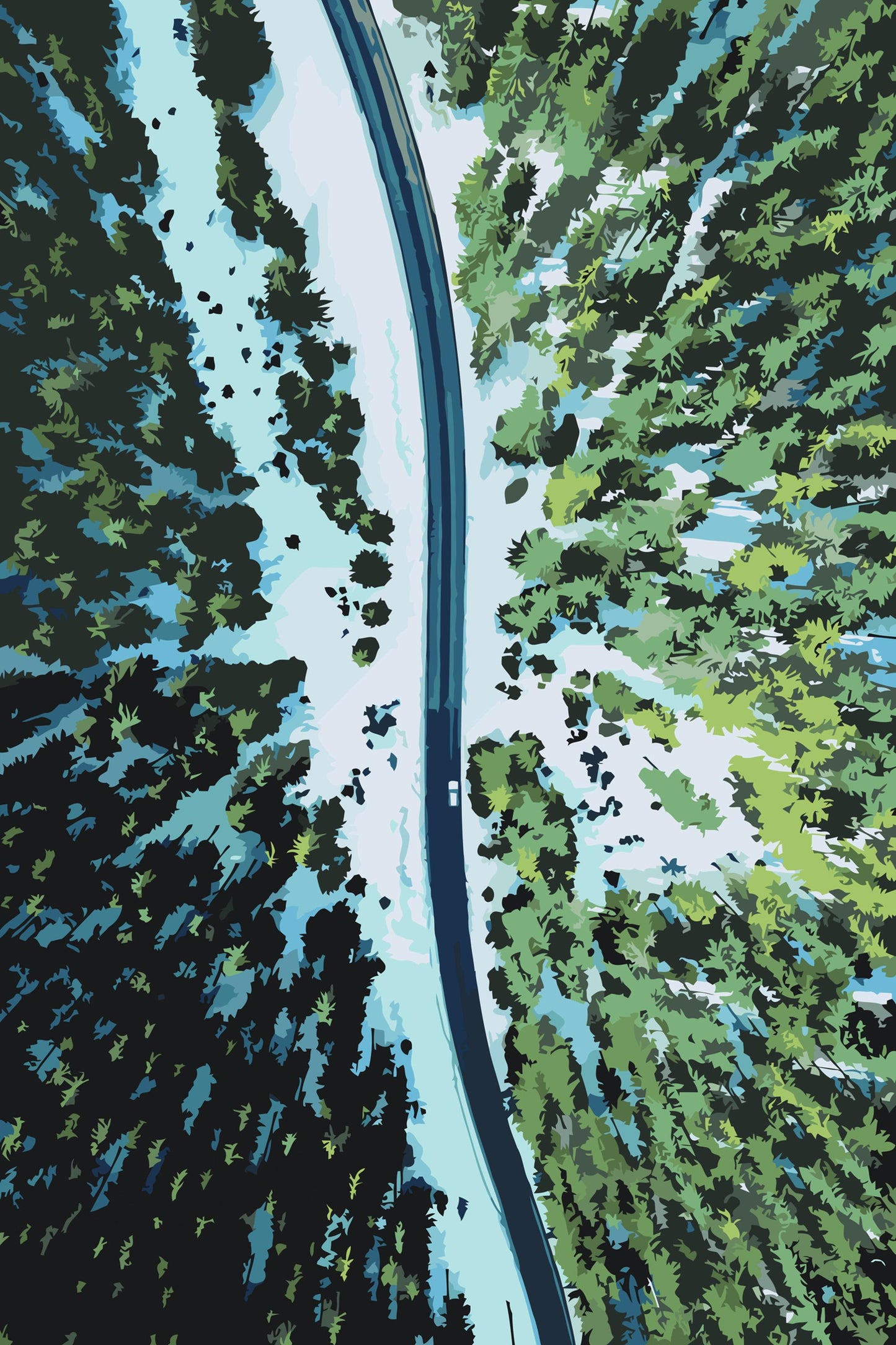 Paint by number - Tyrol