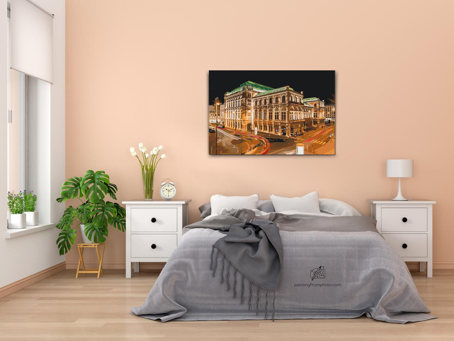 Paint by number - Nat på Wiener Staatsoper