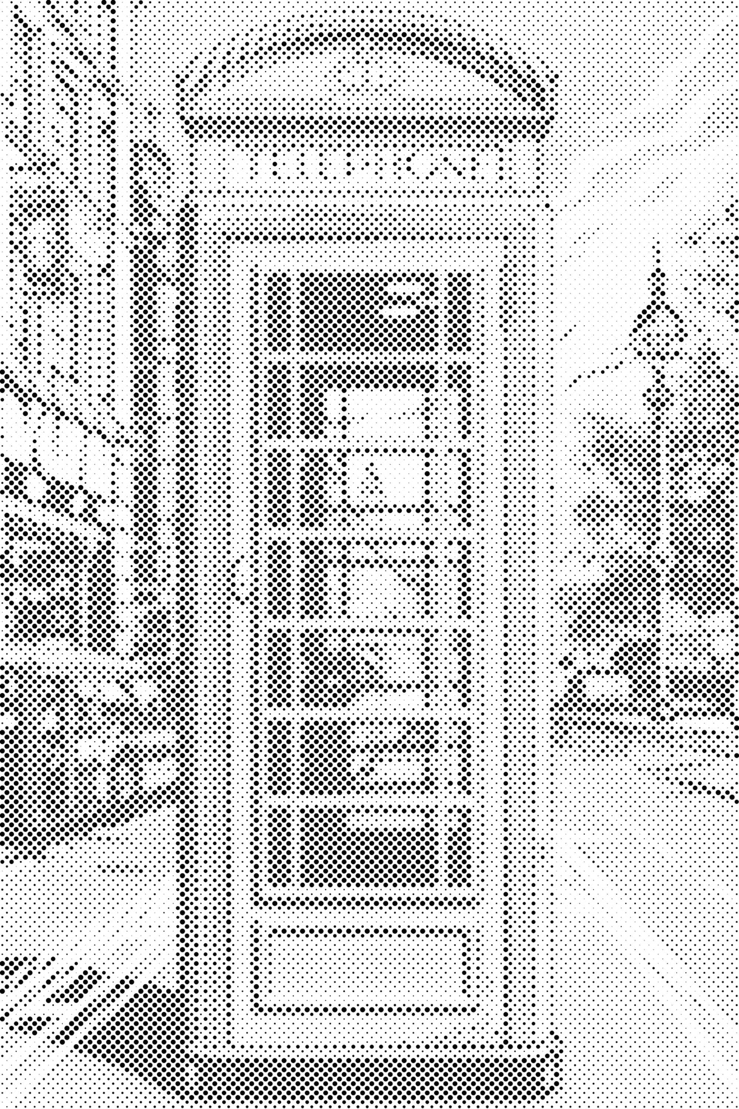 Dotting - Rød telefonboks