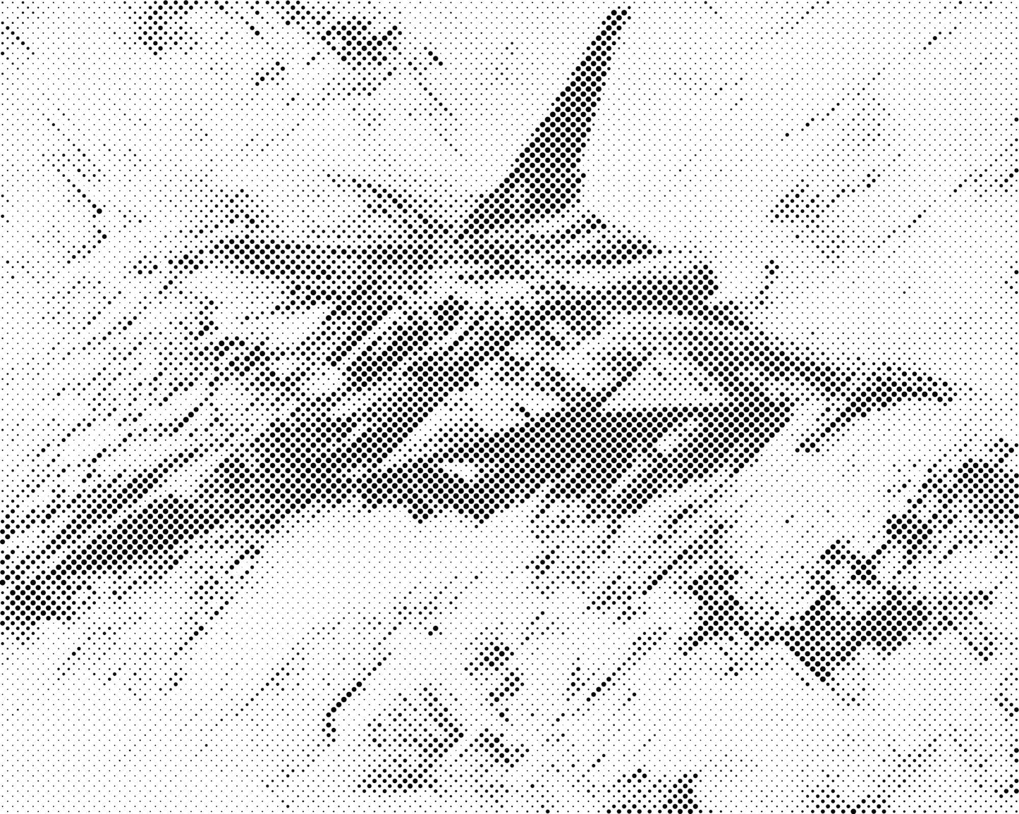 Dotting - Gult militærfly