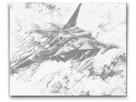 Dotting - Gult militærfly