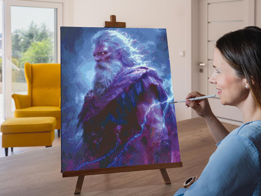 Diamond Paint - Zeus – Gudernes konge
