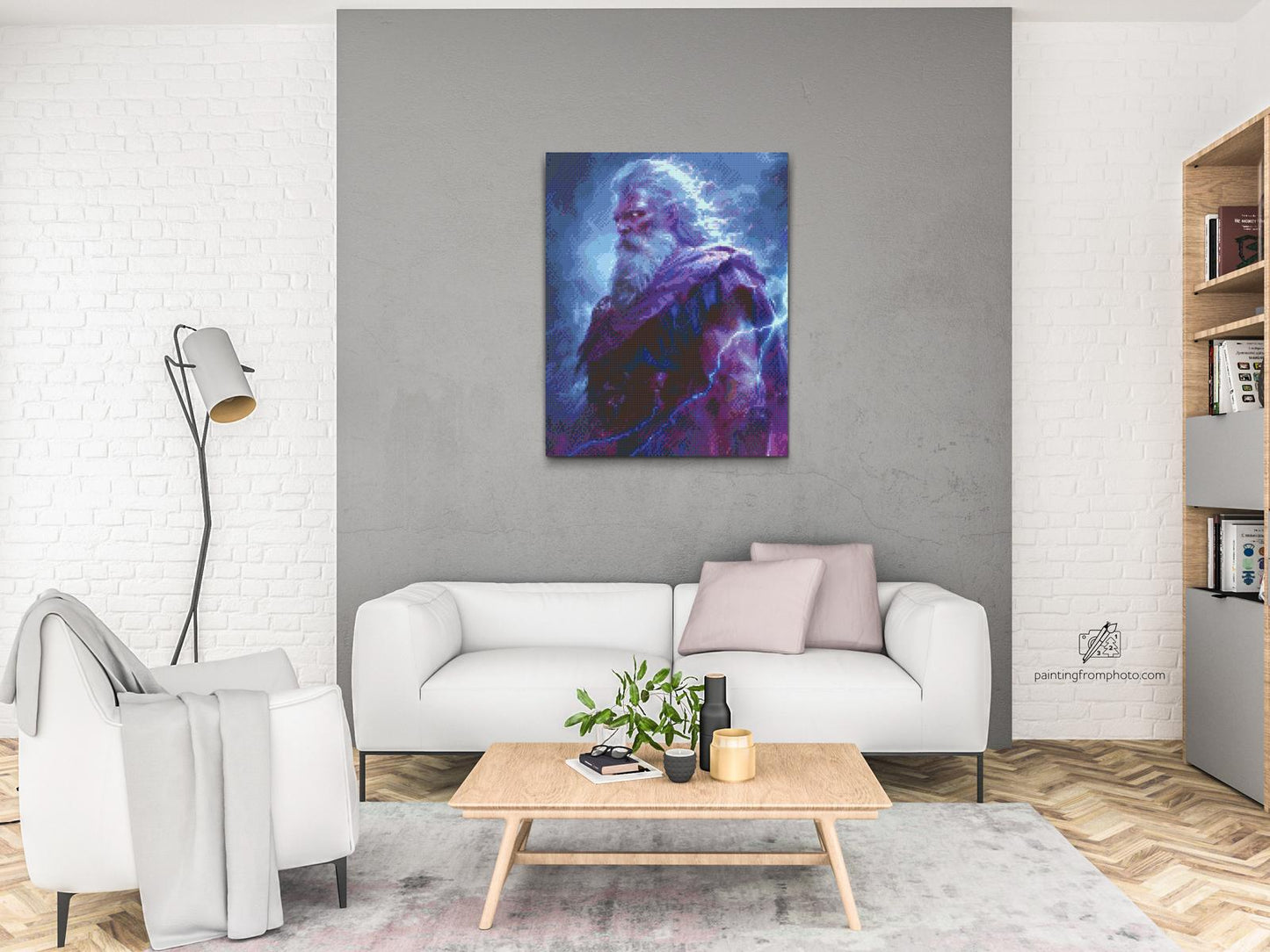 Diamond Paint - Zeus – Gudernes konge